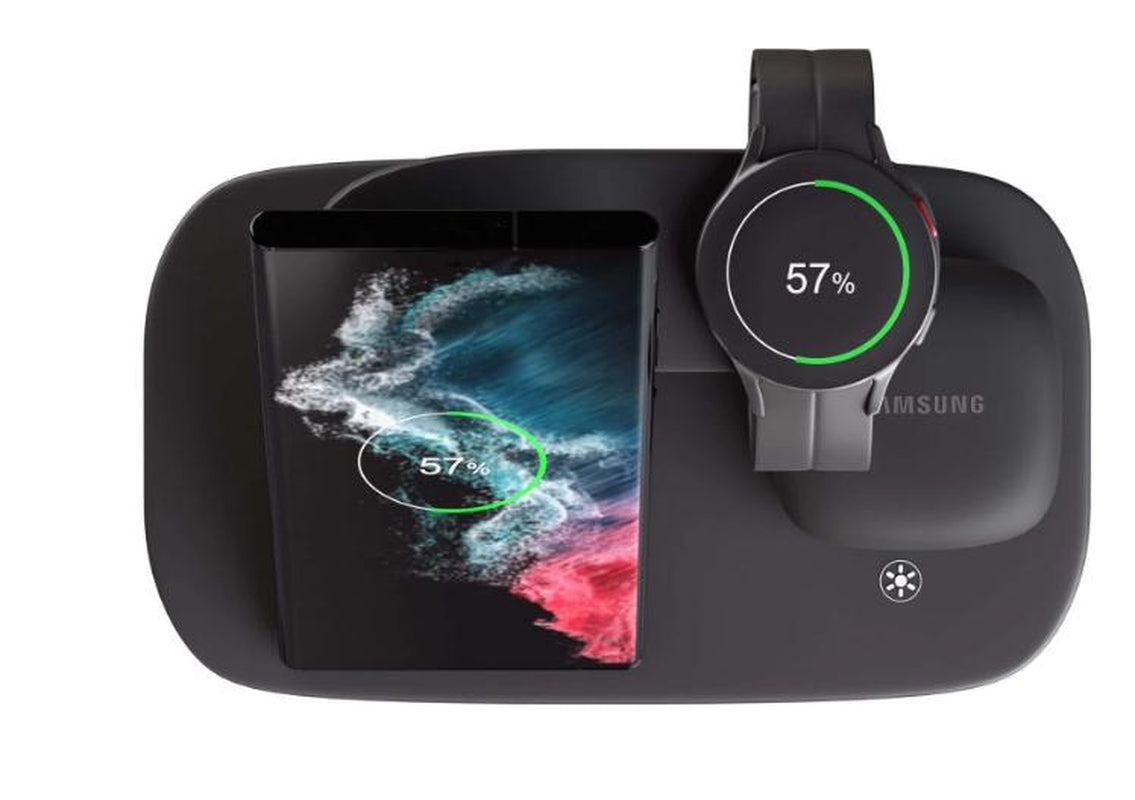 Vertical Wireless Charger Wireless Dock 3In1 Mobile Phone Headphone Charging Stand