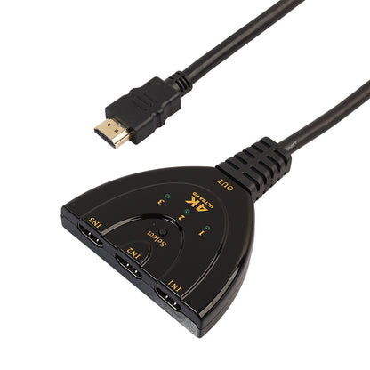 4K 2K3D Three in and One Out HDMI Switcher