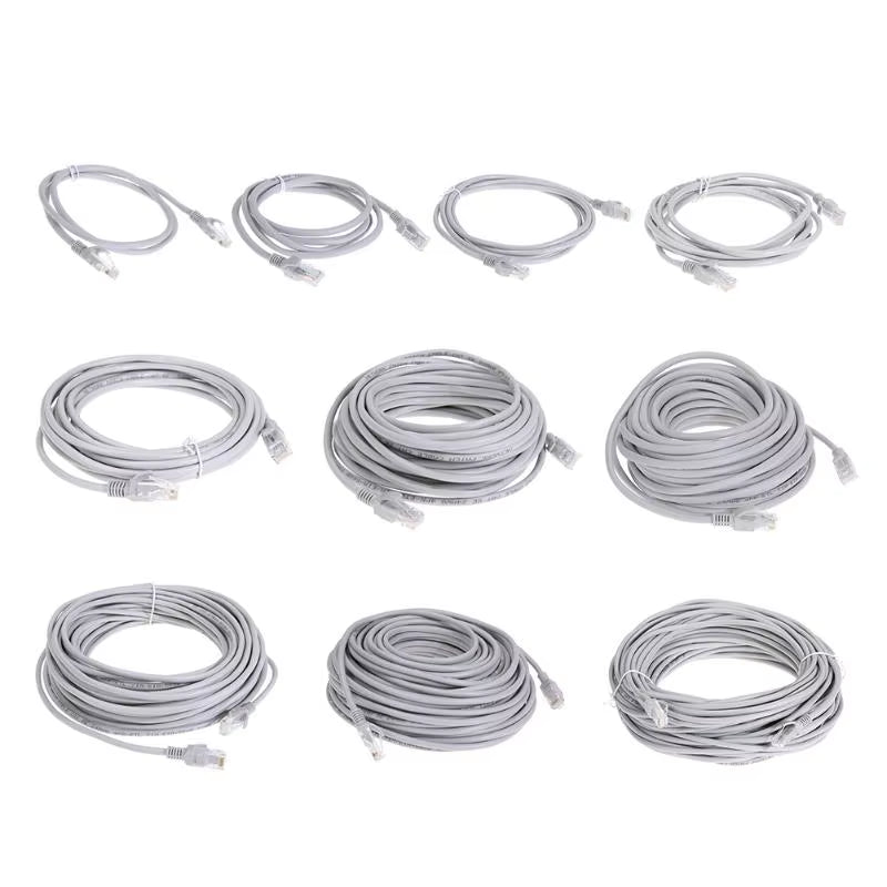 1/1.5/2/3/5/10M Cat5E Ethernet Cable High Speed RJ45 Ethernet Network LAN Cable Router Computer Cables for PC Router Laptop